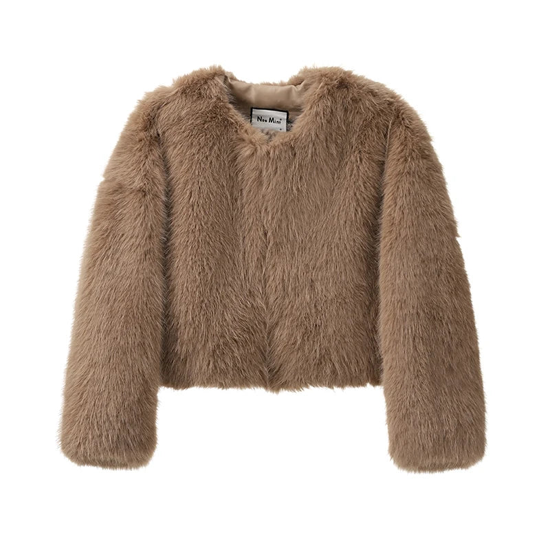 Luxe Parisian Fur Jacket