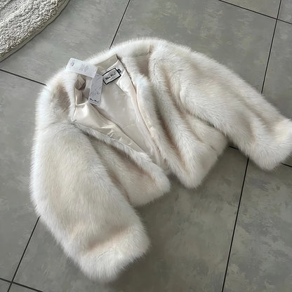 Luxe Parisian Fur Jacket